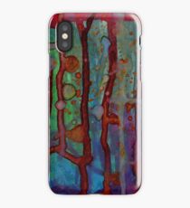 teal blood iPhone Case