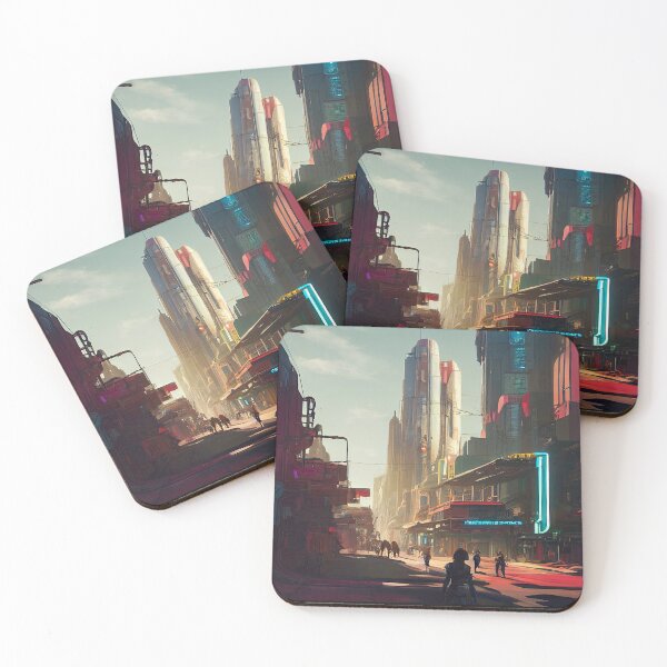 Item preview, Cyberpunk City Series designed and sold by VISIONARTIST.