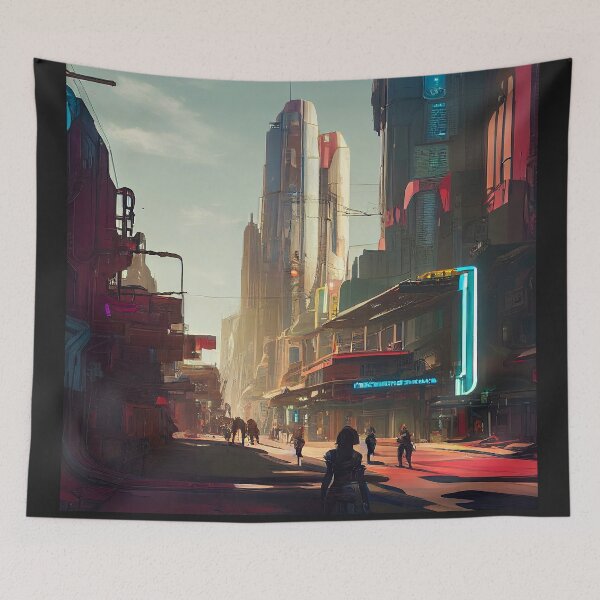 Item preview, Cyberpunk City Series designed and sold by VISIONARTIST.