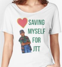 saving myself for jtt Women's Relaxed Fit T-Shirt