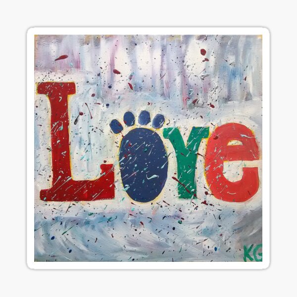 Animal Love Sticker