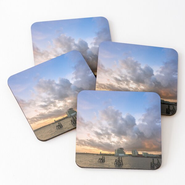 Item preview, Sunset over Cardiff Bay South Wales designed and sold by VnGphoto.