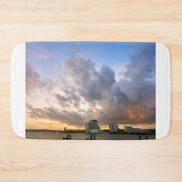 Item preview, Sunset over Cardiff Bay South Wales designed and sold by VnGphoto.