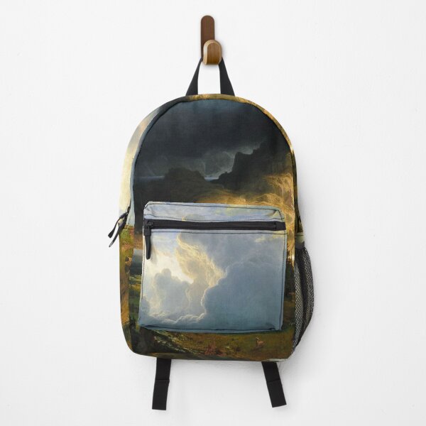 Item preview, A Storm in the Rocky Mountains / Mount Rosalie - Albert Bierstadt designed and sold by ArsVincitOmnia.