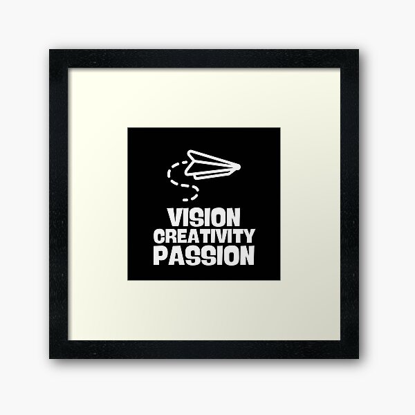 Item preview, Vision Creativity Passion Cute designed and sold by CraftwithNadia.