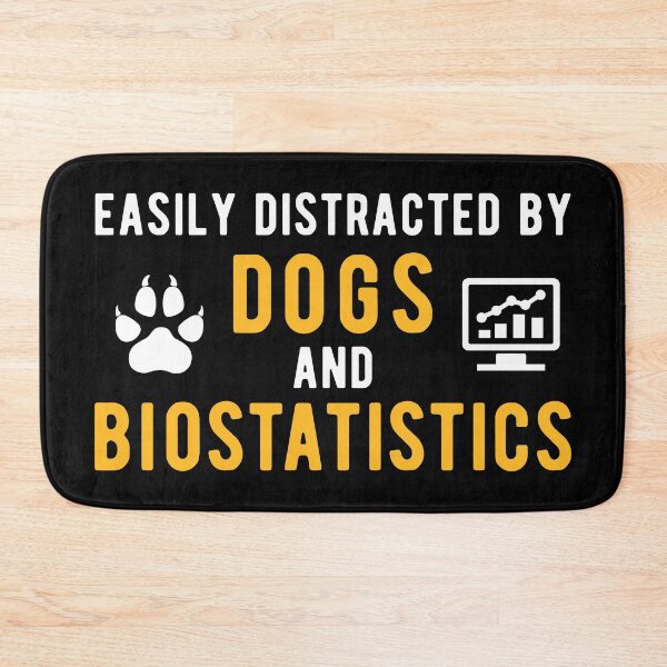 Item preview, Dog Lover Biostatistician Biostatistics designed and sold by NestaReign.