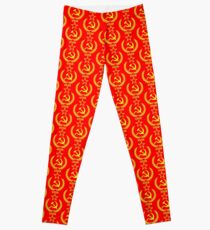 Sowjetische kommunistische UdSSR Laurel Hammer Sichel Leggings