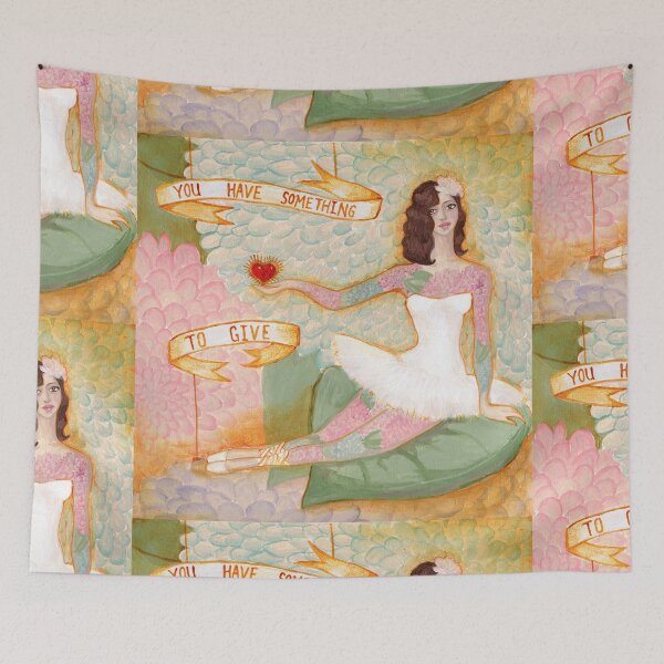 Item preview, You Have Something To Give, or Painted Lady designed and sold by rowenamurillo.