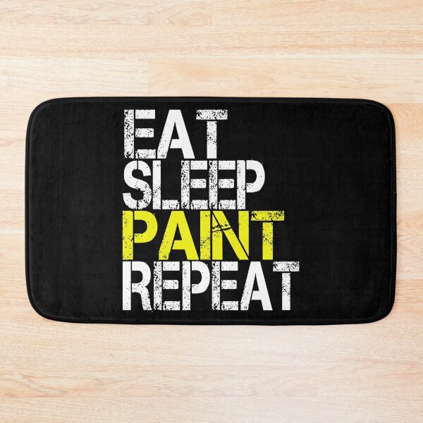 Item preview, Eat Sleep Paint Repeat, Grunge  designed and sold by ACC .