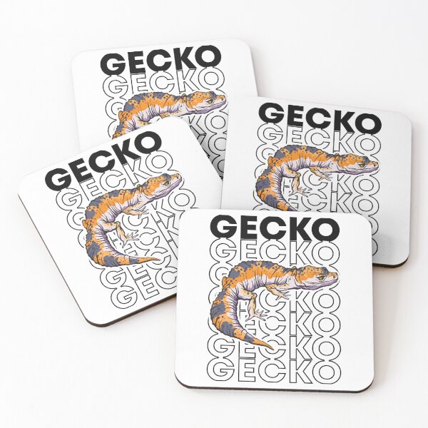 Artikelvorschau, Leopard Gecko Reptilienhalter Gecko im 80er-Jahre-Stil entworfen und verkauft von JRRTs.