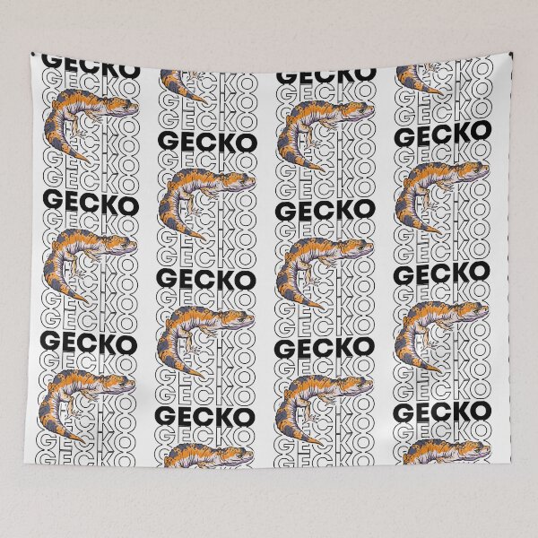Artikelvorschau, Leopard Gecko Reptilienhalter Gecko im 80er-Jahre-Stil entworfen und verkauft von JRRTs.
