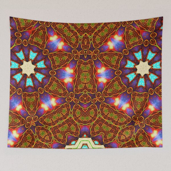Item preview, DEEP AND LUMINOUS NATIVE AMERICAN SPIRITUAL VIBRATIONS TO INSPIRE PEACE AND LOVE - ART PAINTING MODERN AND MYSTIC EXPRESSION. designed and sold by Ralek.