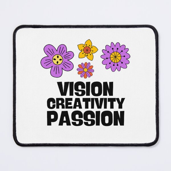 Item preview, Vision Creativity Passion Cute Flower designed and sold by CraftwithNadia.