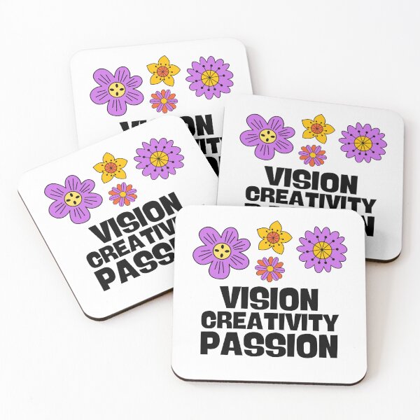 Item preview, Vision Creativity Passion Cute Flower designed and sold by CraftwithNadia.