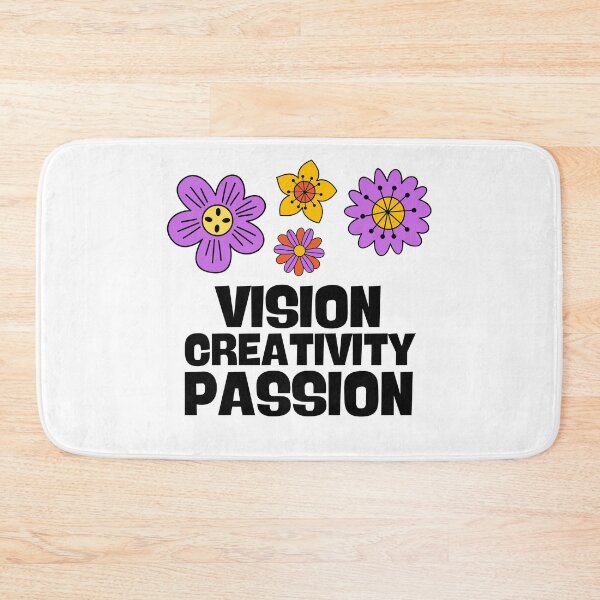 Item preview, Vision Creativity Passion Cute Flower designed and sold by CraftwithNadia.