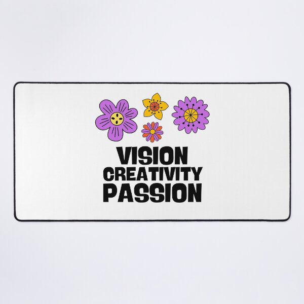 Item preview, Vision Creativity Passion Cute Flower designed and sold by CraftwithNadia.