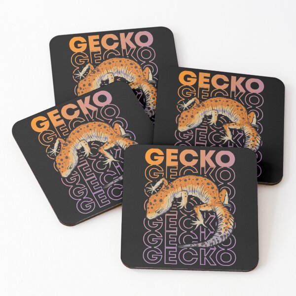 Item preview, Leopard Gecko 80's Style Reptile Keeper Gecko designed and sold by JRRTs.