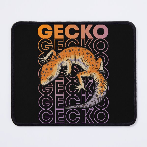 Artikelvorschau, Leopard Gecko Reptilienhalter Gecko im 80er-Jahre-Stil entworfen und verkauft von JRRTs.