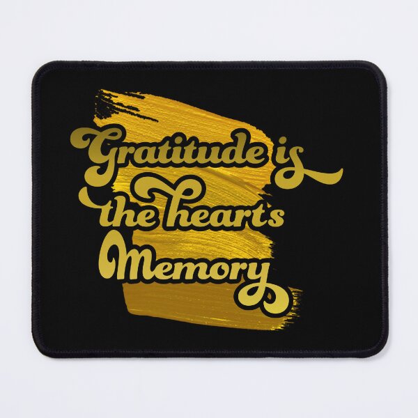 Item preview, Thanksgiving Day. Gratitude is the heart's memory designed and sold by Idea y Design.