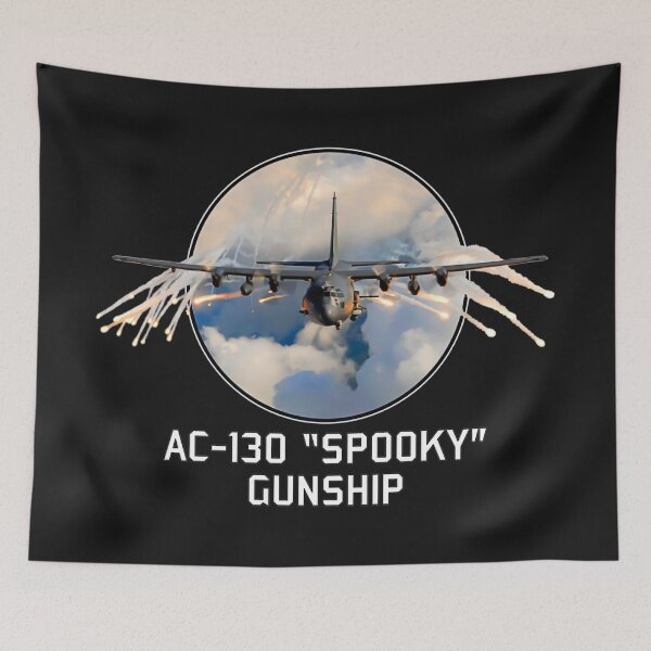 Item preview, AC 130 Spooky Gunship  designed and sold by heatherhalfpe.