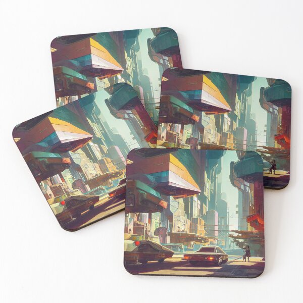 Item preview, Cyberpunk City Series designed and sold by VISIONARTIST.