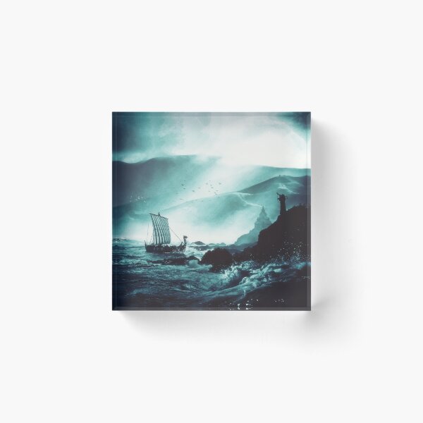 The Northern Tide Acrylic Block