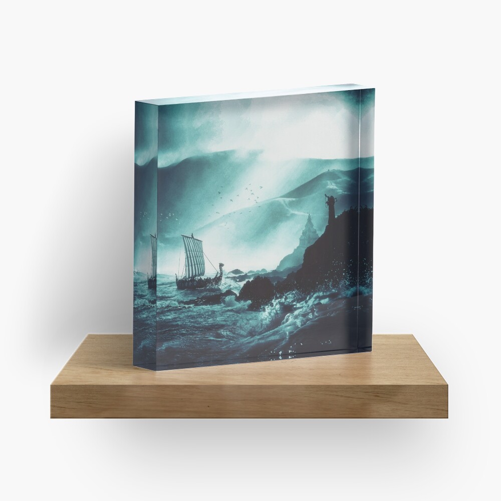 The Northern Tide Acrylic Block