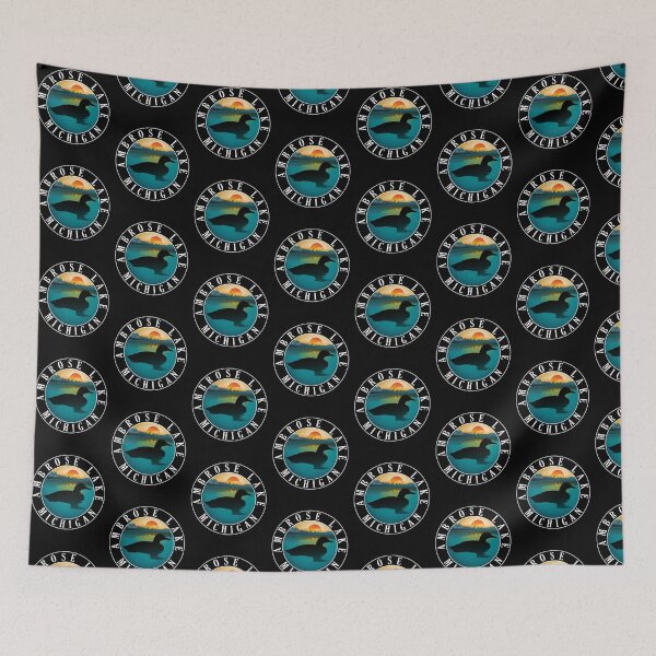 Item preview, Ambrose Lake Loon Michigan Sunset designed and sold by BirdsEyeWorks.