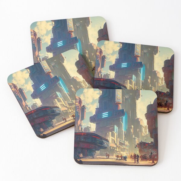 Item preview, Cyberpunk City Series designed and sold by VISIONARTIST.