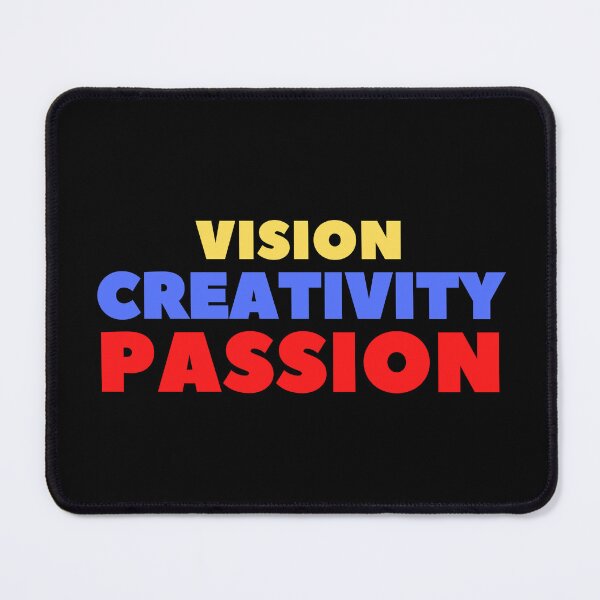 Item preview, Vision Creativity Passion designed and sold by CraftwithNadia.