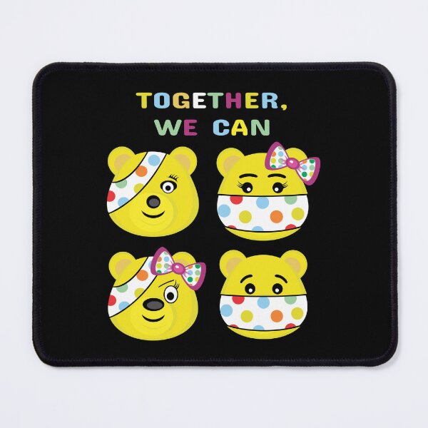 Item preview, Pudsey bear face Stickers - 2022 - Together we can designed and sold by bluehatgraphics.