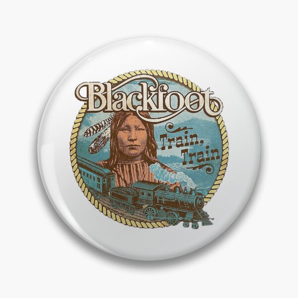 Item preview, Blackfoot Graphic Music Rock Gift Fan designed and sold by ClaireaHill.