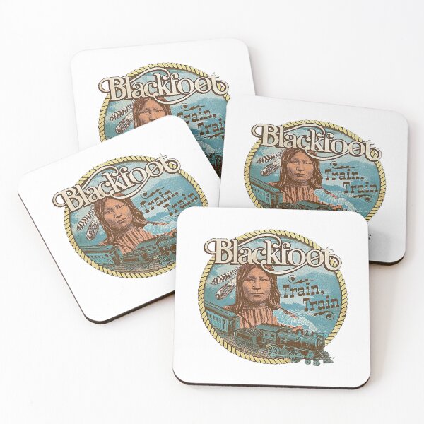 Item preview, Blackfoot Graphic Music Rock Gift Fan designed and sold by ClaireaHill.