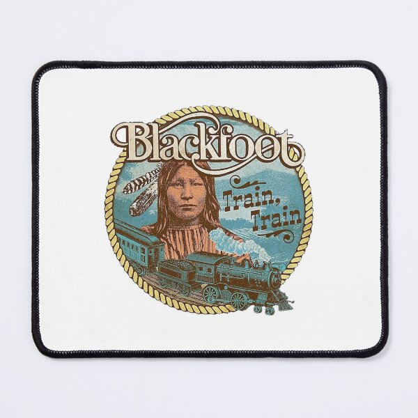 Item preview, Blackfoot Graphic Music Rock Gift Fan designed and sold by ClaireaHill.