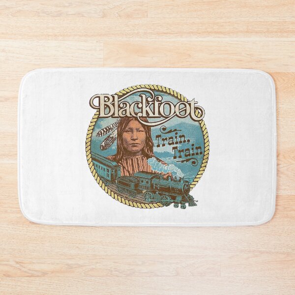 Item preview, Blackfoot Graphic Music Rock Gift Fan designed and sold by ClaireaHill.