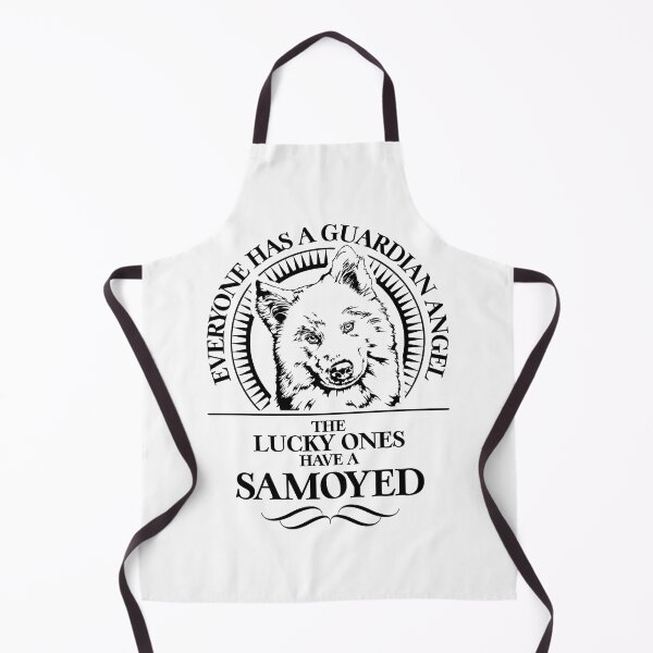 Item preview, Samoyed Guardian Angel Dog Saying designed and sold by dogarts.