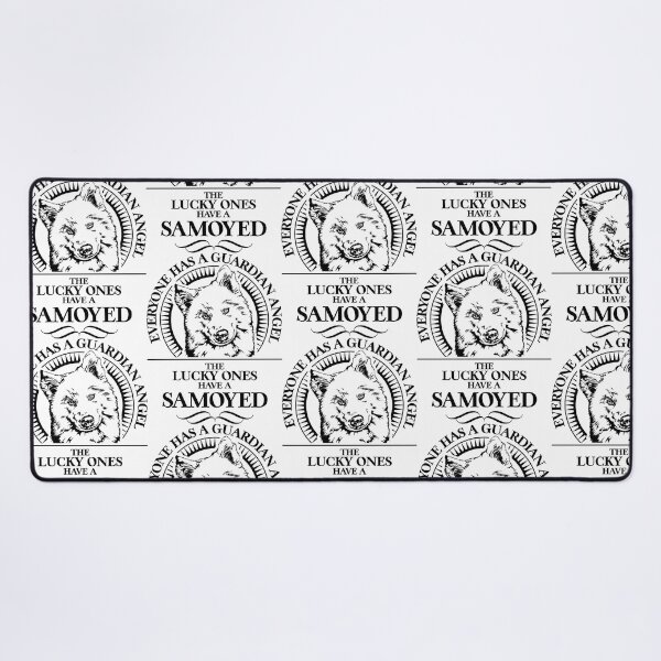 Item preview, Samoyed Guardian Angel Dog Saying designed and sold by dogarts.