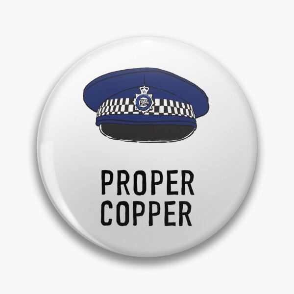 Item preview, Proper Copper - UK Male Policeman's Flat Cap designed and sold by NigelSutherland.