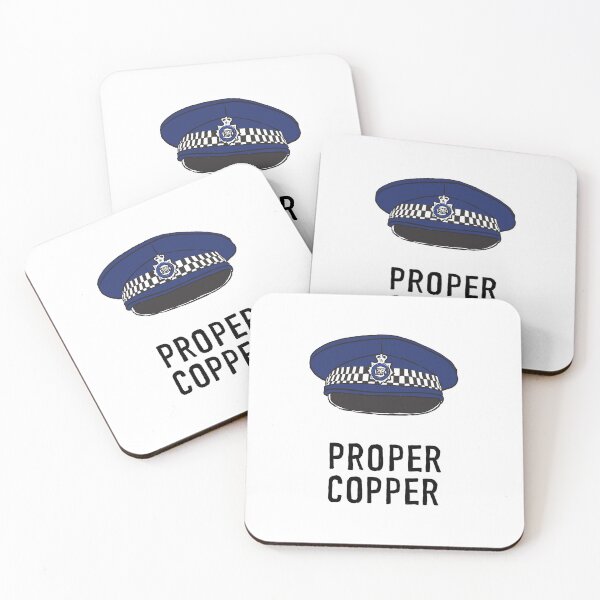 Item preview, Proper Copper - UK Male Policeman's Flat Cap designed and sold by NigelSutherland.