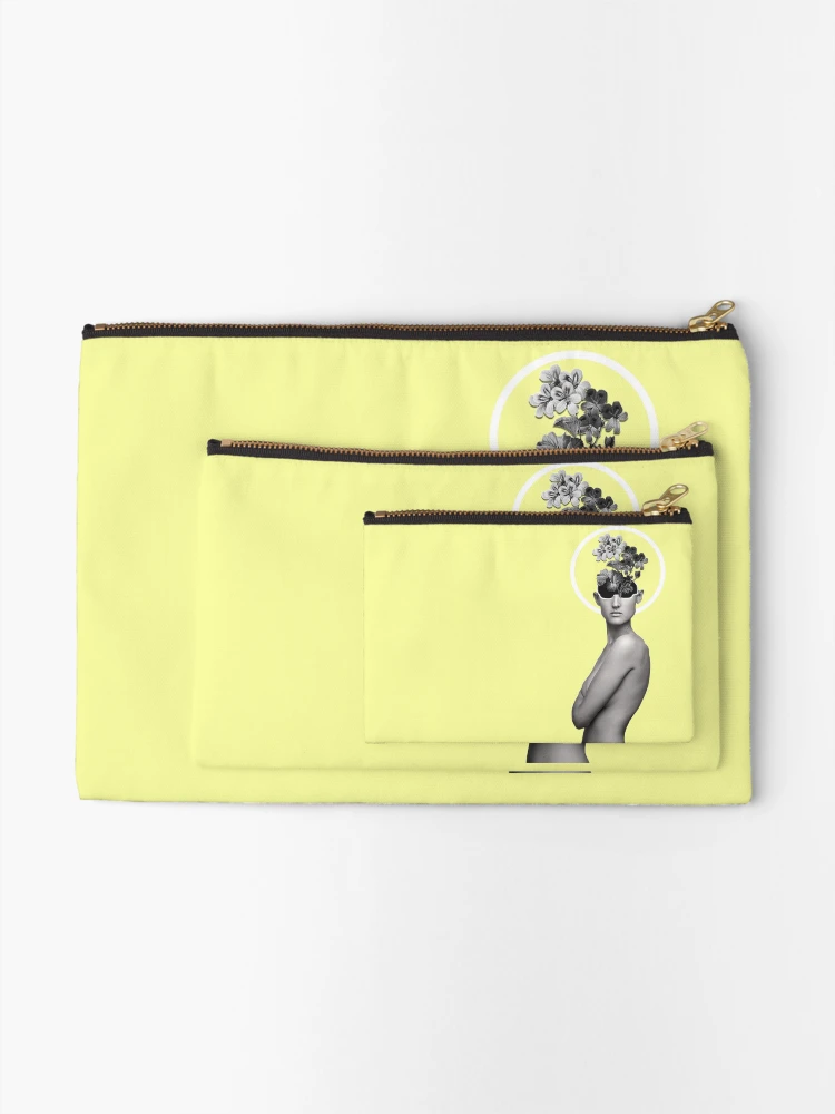 Thumbnail 2 of 4, Zipper Pouch, Sun designed and sold by Rosa Picnic.