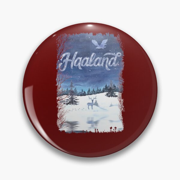 Item preview, Haaland Watercolor Winter Forest   designed and sold by Thelovtheframe.