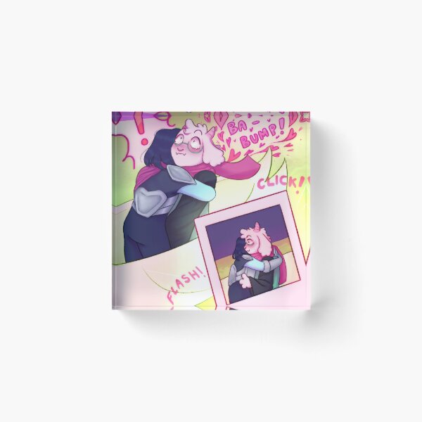 Item preview, Kris and Ralsei Tunnel of love hug! designed and sold by Melachae-art.