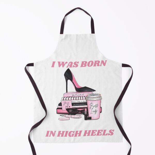 Item preview, I Was Born In High Heels Women Decoration designed and sold by netdota.