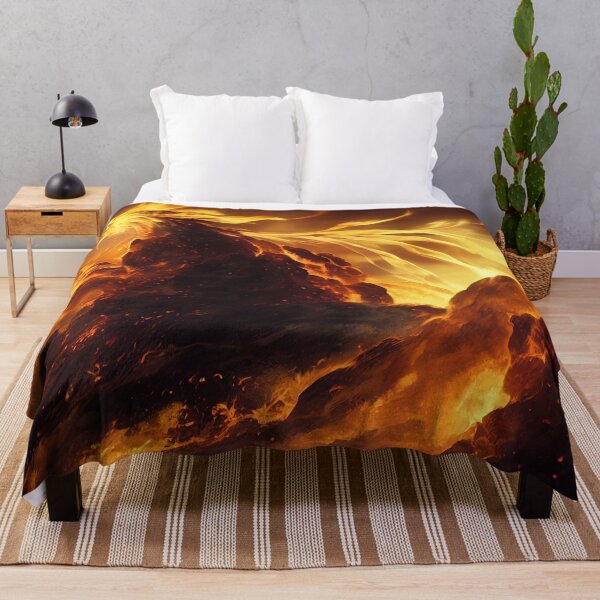 Item preview, Fire Beast - Genshin Impact Element Fire Pyro Natlan - 4K Wallapaer Landscape designed and sold by Fregoulix.