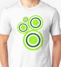 Green circles Unisex T-Shirt