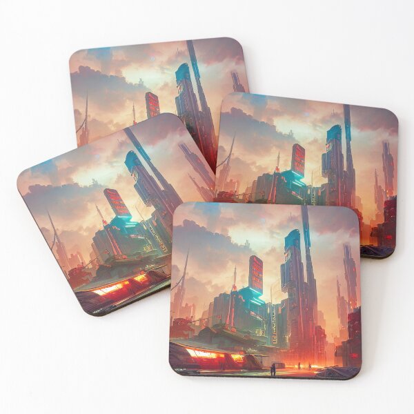 Item preview, Cyberpunk City Series designed and sold by VISIONARTIST.