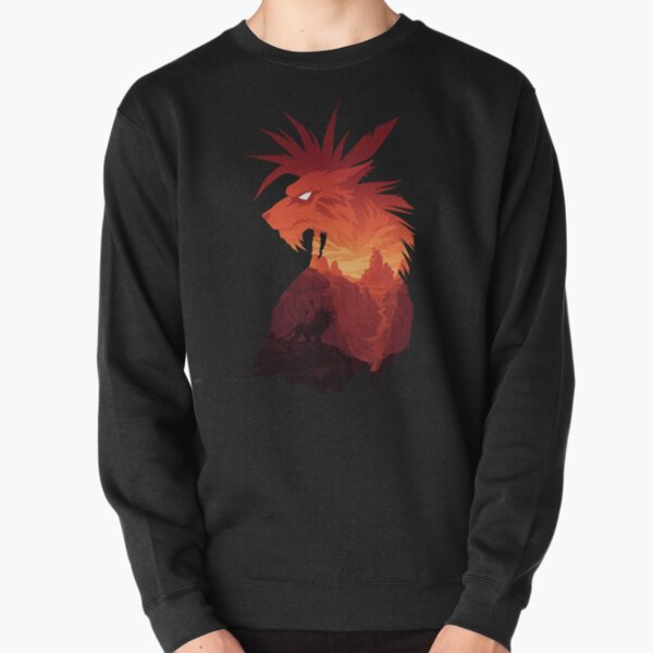 The Canyon's Guardian Black Pullover Sweatshirt