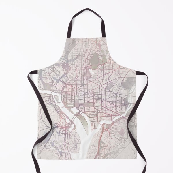 Item preview, Washingtone DC Map, Washingtone DC City designed and sold by TheRedFinch.