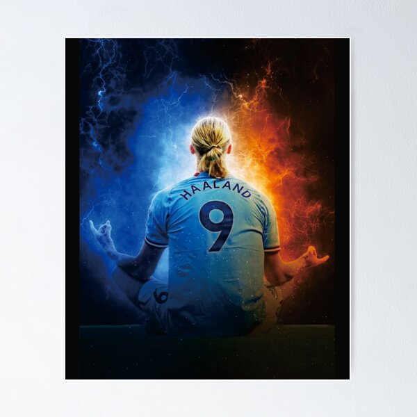 Erling Haaland Posters for Sale | Redbubble
