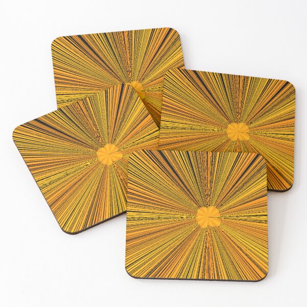 Item preview, Orange and black light rays designed and sold by House1-Fashion.